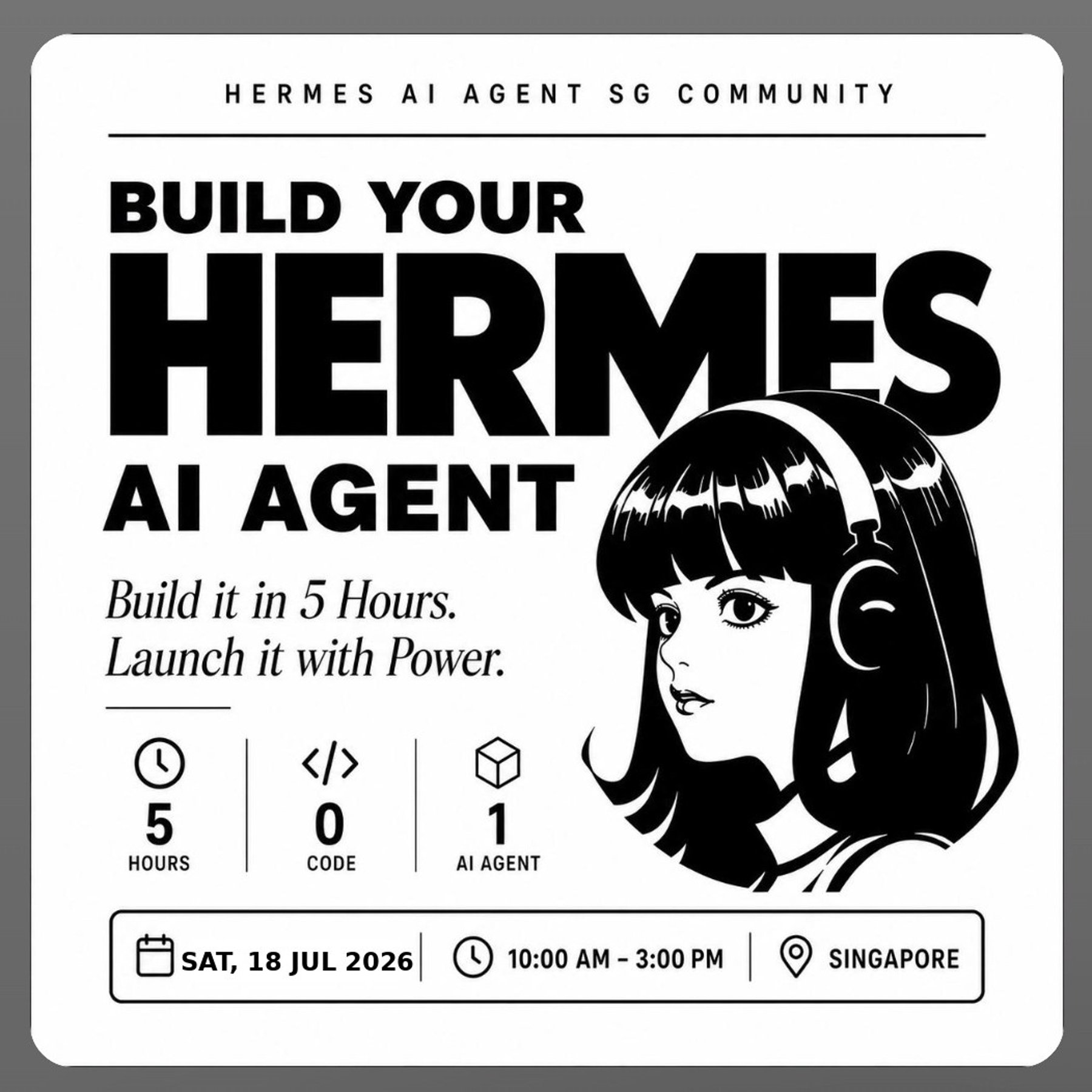 Hermes AI Agent Workshop on CourseOSS