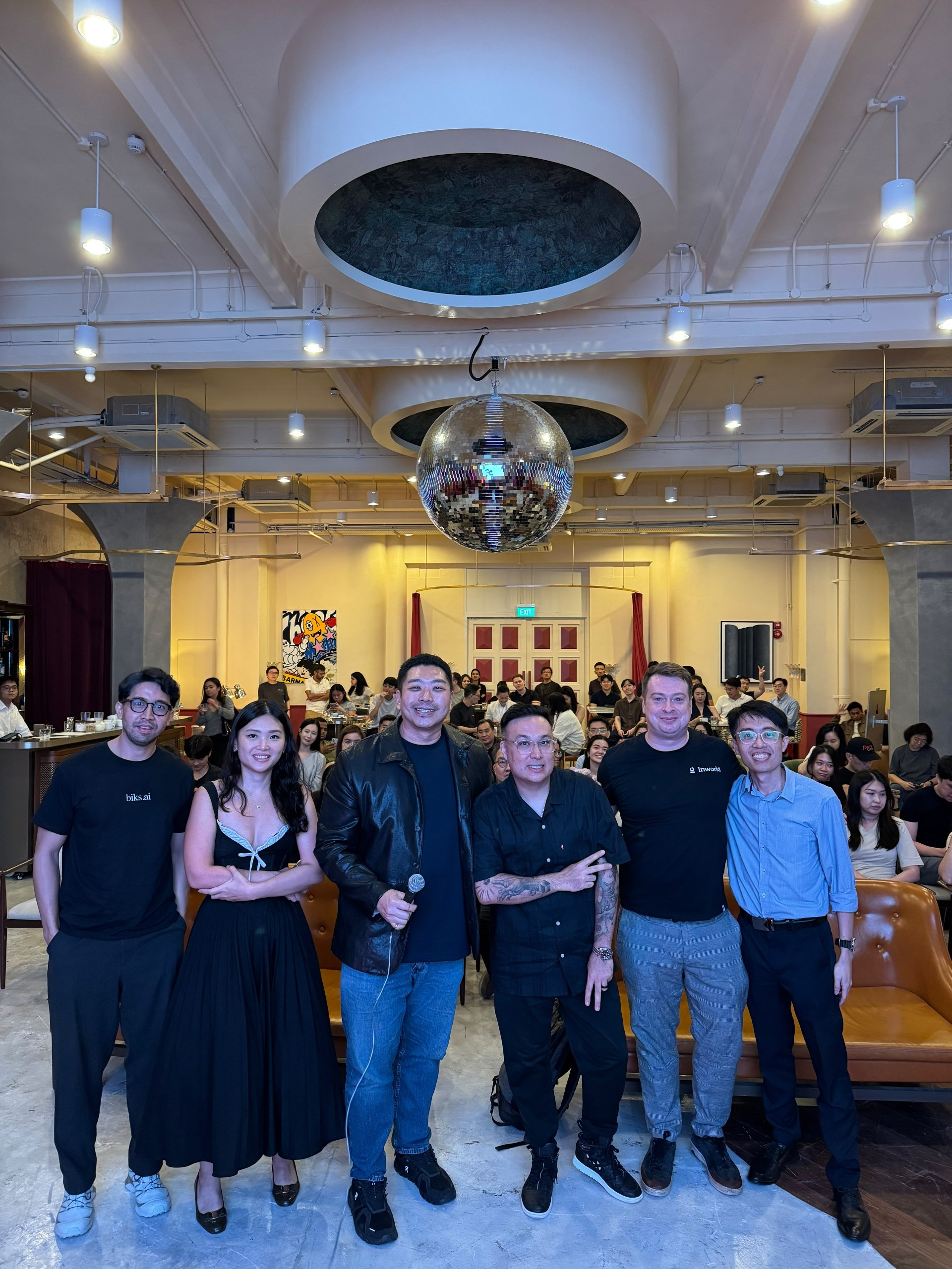 Benjamin Cheng at The AI Capitol House of AI event at Mandala Club